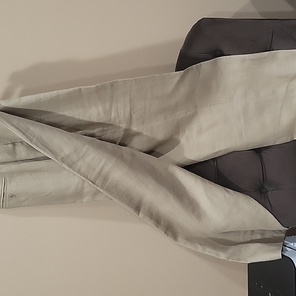 Talbots Tan Straight Leg Pants - Picture 3 of 4